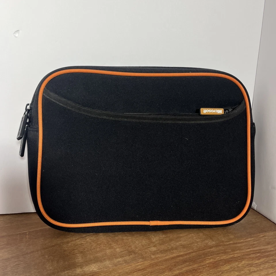 Black And Orange Microsoft Tablet Carry Case 11x9 - Image 1 of 2