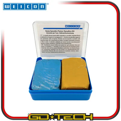 RESINA EPOSSIDICA BICOMPONENTE Weicon STUCCO METALLI ALTE TEMPERATURE 400g - Immagine 1 di 2