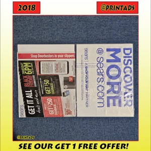 Libro de catálogo de tienda Sears 2018 16 páginas sin leer + bolsa - ¡Visita nuestra tienda para más! - Imagen 1 de 5