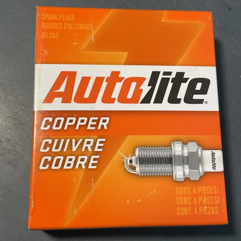 Paquete de 4 bujías Autolite Copper 5503 nuevas en caja original Foto 1 de 1