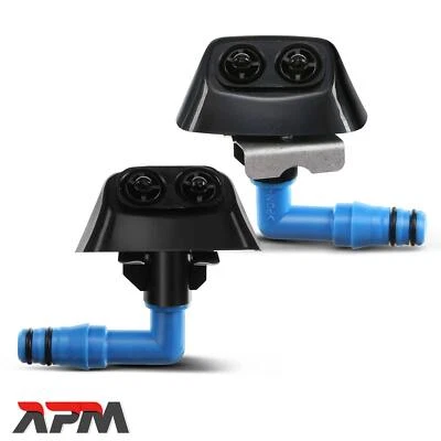 2x Ugello Lavacristalli Lavafari Sinistra Destra per Saab 9-3 Opel Vectra C - Immagine 1 di 4