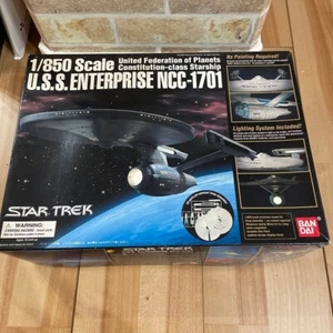 Star Trek EE. UU. Kit Modelo Plástico Bandai Enterprise NCC-1701 1:850 Escala 1/850 - Imagen 1 de 13