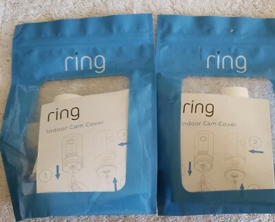 RING Indoor Cam Cover Security Camera Privacy Cover 1st Generation  White 2 Pcs - Image 1 of 2