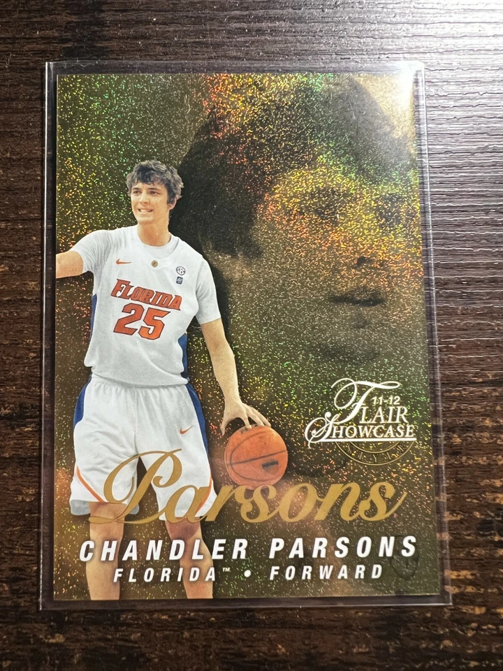 A113,797 - 2011-12 Fleer Retro Flair Showcase #53 Chandler Parsons/150 - Image 1 of 1
