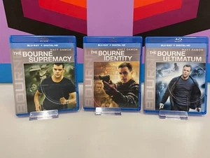 Bourne Trilogy (Blu-ray) Set Supremacy Identity Ultimatum *no Digital - Bild 1 von 2