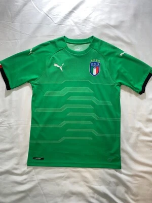 Camiseta de fútbol Puma Italia Portero 2018 Jersey Italia Azzurri para hombre - M Foto 1 de 3