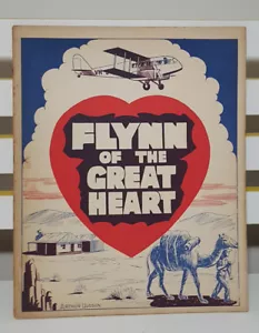 FLYNN OF THE GREAT HEART BOOK! AUSTRALIAN CHILDREN'S PICTORIAL SOCIAL STUDIES! - Picture 1 of 3