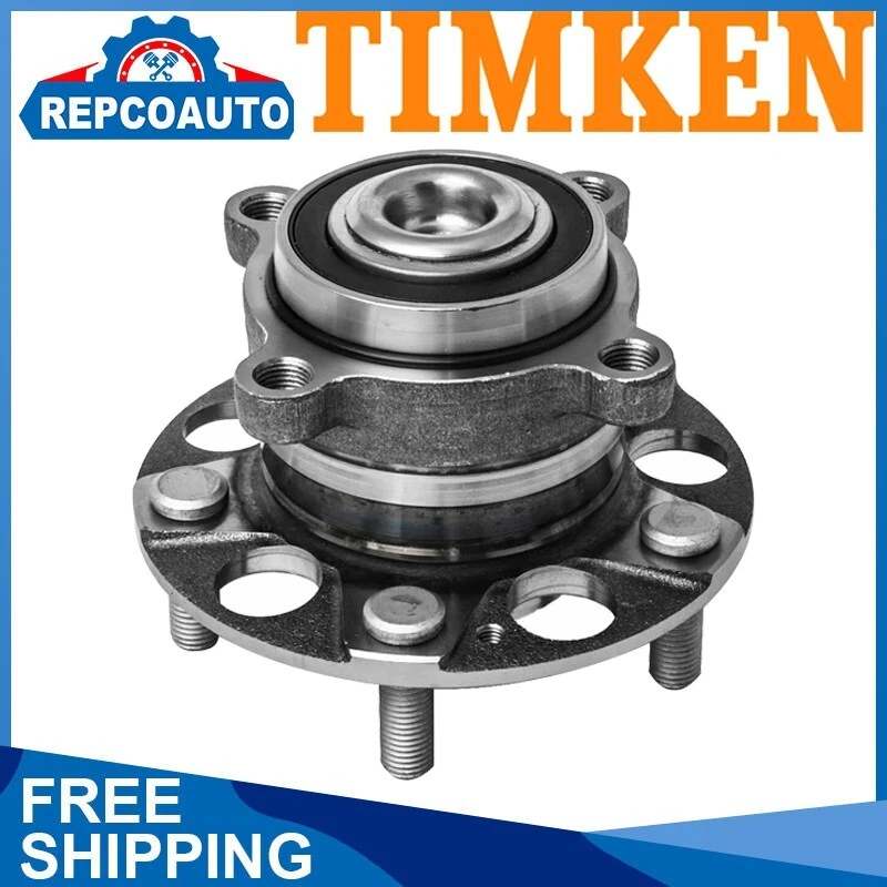 TIMKEN Rear Wheel Bearing Hub Assembly for 2009-2013 2014 Acura TSX 5 Lug NO ABS - Image 1 of 4
