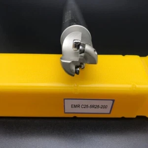 EMR C25-5R25-200 2 flautas CNC nariz redonda fresadora soporte de herramientas + 10 piezas RPMW1003MO - Imagen 1 de 2