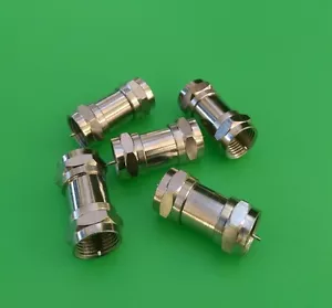 (5 PCS) F71 Male to Male Splice Connector - USA Seller - Picture 1 of 2