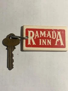 Ramada Inn Hotel Motel Zimmer Schlüsselanhänger mit Schlüssel Montreal Quebec Kanada #430 - Bild 1 von 2