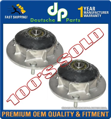 Strut Shock Mount Mounts Bearing Bearings For BMW E90 E91 E92 xi xDrive Set of 2 - Imagem 1 de 4