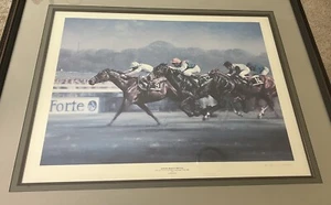 Graham Isom - Limited Edition Signed Print 405/500 - Dancing Brave & Triptych - Bild 1 von 7