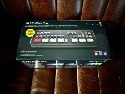Blackmagic Design ATEM Mini Pro Live Production Switcher from japan - Image 1 of 4