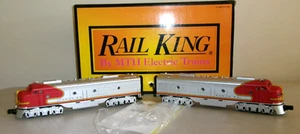 Juego Rail King MTH Santa Fe E-8 AA Diesel con Proto Sound 2.0 Artículo #30-2271-1 - Imagen 1 de 7