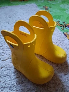Gummistiefel Gelb Crocs, Gr. 24 - Bild 1 von 5