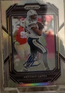2022 Panini Prizm - Silver Prizm Autographs #158 Antonio Gates (AU) Chargers - Picture 1 of 1