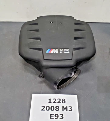 ✅ 08-13 OEM BMW M3 E90 E92 E93 Colector de admisión de aire Cubierta del motor Plenum S65 V8 Foto 1 de 4