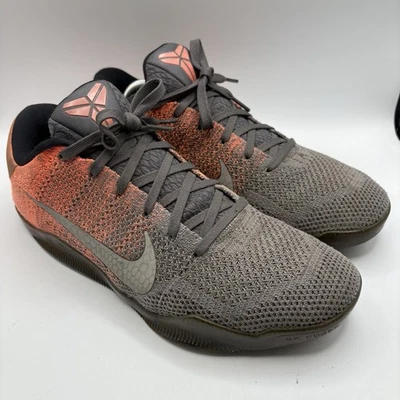 Nike Kobe 11 Xl Elite Low Easter Size 11 Mens Grey/Mango 822675-078 Pre-owned  - Image 1 of 4