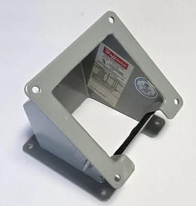 Hoffman F-44LE45B nVent 4" x 4" 45° Wireway Elbow - New - Picture 1 of 4