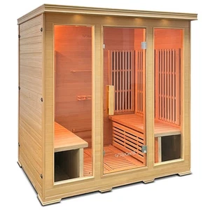 ReGen8 Quadro - 4 Person 2640W Infrared Sauna - Picture 1 of 11