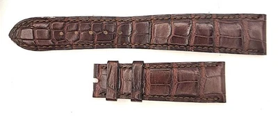 Authentic Patek Philippe Genuine Brown leather watch strap 20/16mm, 65+123mm C62 - Image 1 of 2