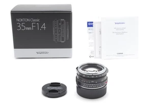 [NEU] Voigtländer Nokton Classic 35mm F1.4 II MC VM Leica M aus Japan #6845 - Bild 1 von 8