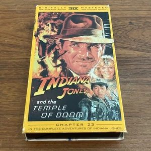 Indiana Jones And The Temple Of Doom (VHS, 1999) - Good - 25% Off 2+!! - Picture 1 of 6