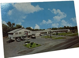 Stone Manor Motel Harrodsburg KENTUCKY CHROME POSTCARD B9 - Picture 1 of 2