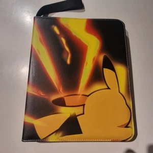 Pikachu Pokemon Trading Card Binder Card Case Album TCG Collection 9-Pocket - Picture 1 of 7