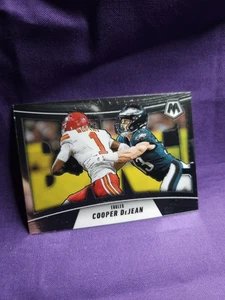 2025 Panini Mosaic Cooper DeJean Bang #9 Philadelphia Eagles - Foto 1 di 2