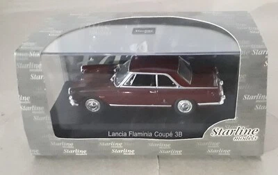  STARLINE 1/43  LANCIA FLAMINIA COUPE 3B RED YORK, LEGGI DESCRIZIONE - Immagine 1 di 4
