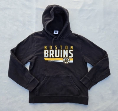 Sudadera con capucha pulóver Boston Bruins para hombre talla mediana marca NHL hockey Foto 1 de 4