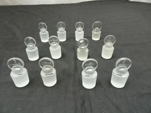 Corning PYREX 22 ST Pennyhead Inner Stopper Standard Taper Lot of 16 - Picture 1 of 5