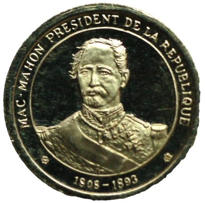 Francia Medalla Mac Mahon Presidente de la República 1808-1893 Foto 1 de 2