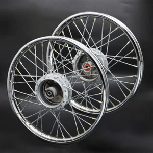 FOR HONDA TRAILCT200 CT90 K0-K5 FRONT-REAR WHEEL RIM HUB 36 SPOKES KIT 17" - Picture 1 of 10