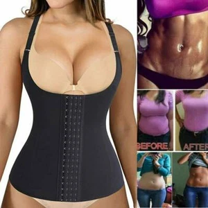 FAJAS REDUCTORAS COLOMBIANAS SAUNA VEST SHAPER SHAPEWEAR WAIST TRAINER GIRDLE US - Picture 1 of 19