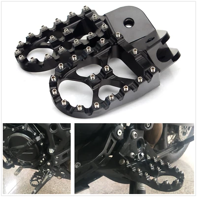 BIKINGBOY CNC Pedali Pedane per BMW R1200GS 04-18 F800GS 08-17 F700GS 13-17 F650GS 00-12