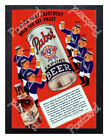 Historic Pabst blue ribbon beer 1930s Beer Ad Postcard