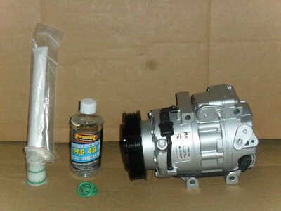 KIT COMPRESOR DE AIRE ACONDICIONADO COMPATIBLE CON SANTA FE 3.3, 15-11 SORENTO 3.5L 2014,2015,2016,2017-2019 Foto 1 de 4
