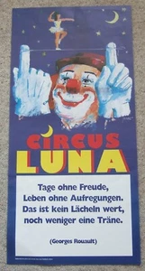 CIRCUS LUNA - Plakat  - Circus - Zirkus - 1986/87 - Bild 1 von 1