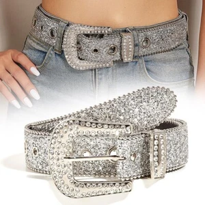 Ladies Bling Bling Belt - Picture 1 of 1