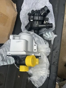 Electric Engine Water Pump W/ Thermostat For BMW N54 N55 3.0L 135i 335i 535i Z4 - Picture 1 of 8