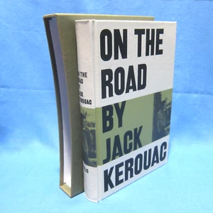 ON THE ROAD Jack Kerouac FOLIO SOCIETY HC in Slipcase 1st Folio Edition 2010 - Picture 1 of 8