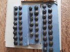 47 x Obsolete Police Buttons  1900's 16 mm Horn Mixed Group