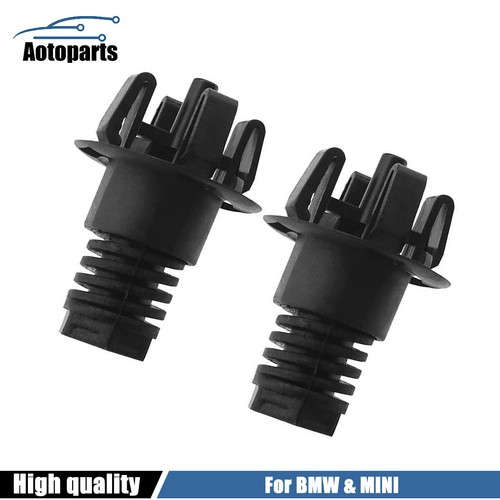 2x FOR MINI & BMW HOOD BUMPER CUSHION STOP STOPPER ADJUSTER 51767348121 ...