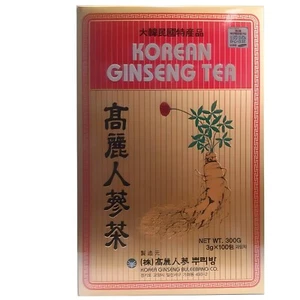 Korean Ginseng Tea 3g*100bags Boosts Energy and Reduces Fatigue Manage Stress - Picture 1 of 9
