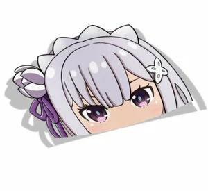 Pegatinas de vinilo Emilia | Re:Zero | Peeker - Peek - Anime NUEVAS - Imagen 1 de 1