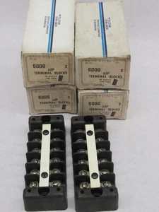 8 Teledyne Penn-Union 6006 AEP Terminal Blocks 6608-41132-17 30A 750V NEW - Picture 1 of 5