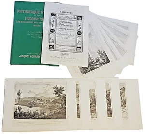 HUDSON RIVER VALLEY 54 Historical Prints West Point Albany Adirondacks Hudson NY - Picture 1 of 11